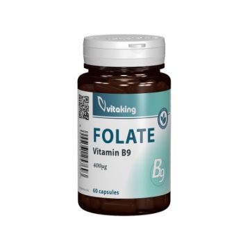 Vitaking Folat organic (Vitamina B9) 400mcg - 60 capsule