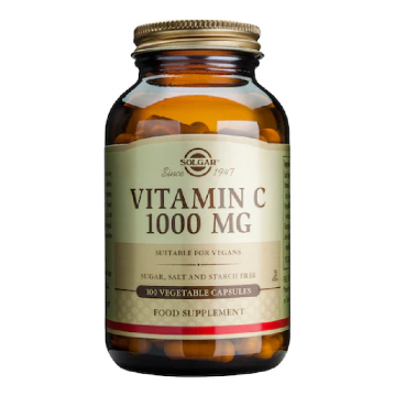 Vitamin C 1000mg, 100 capsule, Solgar