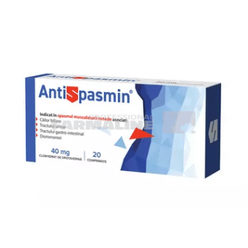 Antispasmin 40 mg 20 comprimate