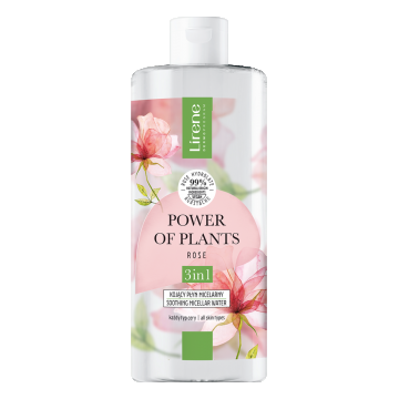 Apa micelara cu efect calmant Trandafir Power Of Plants, 400ml, Lirene