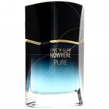 Chic'n Glam Nowhere Pure Apa de Toaleta, Barbati, 100ml (Concentratie: Apa de Toaleta, Gramaj: 100 ml)