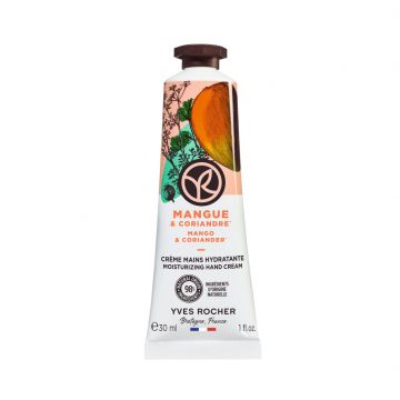 Crema pentru maini cu mango si coriandu, 30ml, Yves Rocher