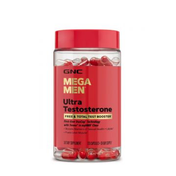 Formula avansata pentru cresterea testosteronului liber si total, 120 capsule, GNC