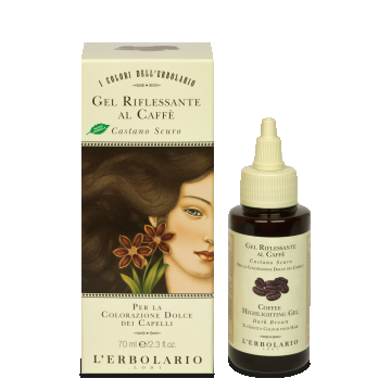 L'Erbolario Coffee Gel pentru colorarea parului Castaniu, 70ml