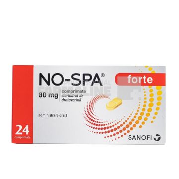 No-Spa forte 80 mg 24 comprimate