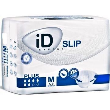 Ontex iD Expert Slip scutece pentru adulti pentru incontinenta urinara Cotton Plus M - 30 bucati