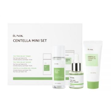 Pachet Centella Mini, 15ml + 25ml + 25ml, iUNIK