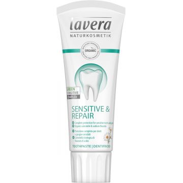 Pasta de dinti Sensitive & Repair, 75ml, Lavera Pasta de dinti Sensitive & Repair, 75ml, Lavera