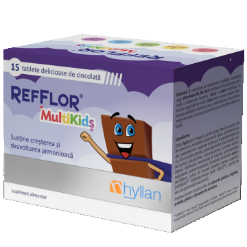 Refflor Multikids, 15 tablete, Hyllan Refflor Multikids, 15 tablete, Hyllan