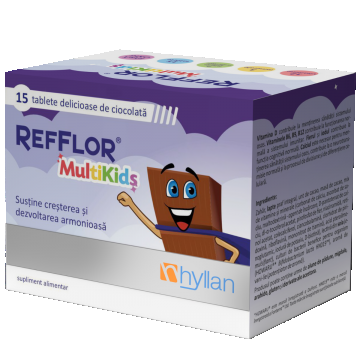 Refflor Multikids, 15 tablete, Hyllan