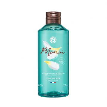 Sampon si gel de dus pentru corp si par Monoi, 400ml, Yves Rocher