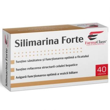 Silimarina Forte, 40 capsule, FarmaClass