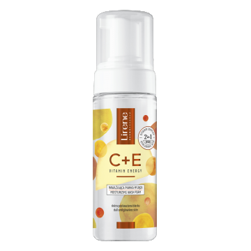 Spuma hidratanta pentru curatare faciala C+E, 150ml, Lirene