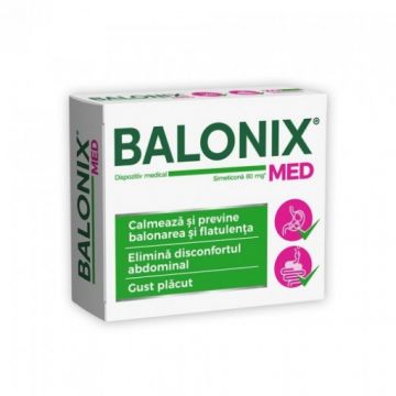 Balonix Med - 10 comprimate masticabile Fiterman Pharma