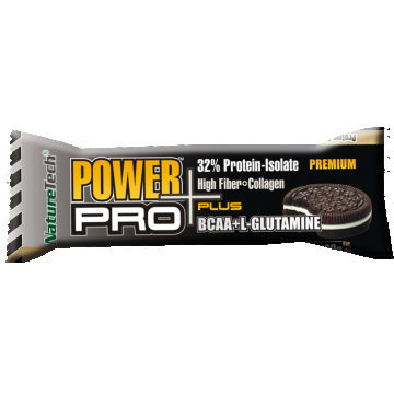 Baton energizant cu biscuiti si frisca Power Pro Plus, 80g, Nature Tech Baton energizant cu biscuiti si frisca Power Pro Plus, 80g, Nature Tech