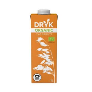 Bautura vegetala de ovaz Barista Bio, 1000 ml, Dryk