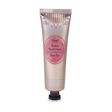 Crema unt de maini Rose Tea, 75ml, Sabon