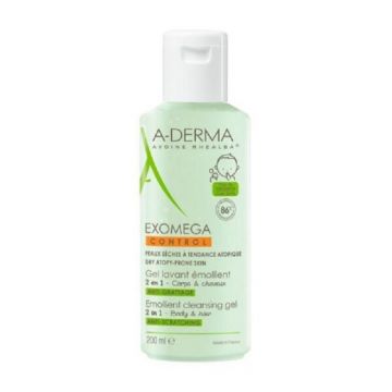 ducray aderma exomega gel spumant 2in1 200ml