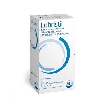 Lubristil soluție, 20x0.3 ml monodoze, Sifi