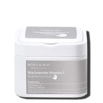 Masca tip servete; niacinamide Brightening, 30 bucati, Mary and May