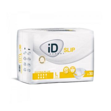 Ontex iD Slip Expert Extra Plus scutece pentru adulti pentru incontinenta urinara L - 30 bucati