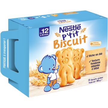 P'tit Biscuit pentru copii de la +12, 180g, Nestle