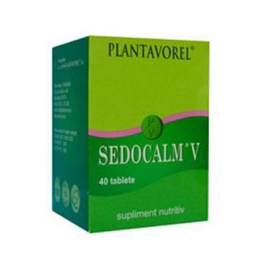 Plantavorel Sedocalm V - 40 tablete