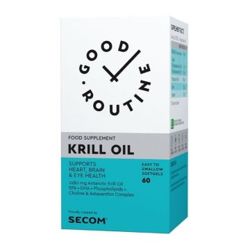 Secom Good Routine Krill Oil, 60 capsule moi