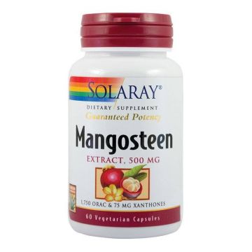 Secom Mangosteen Extract 500mg, 60 capsule vegetale