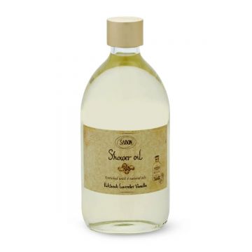 Ulei de dus Patchouli Lavender Vanilla, 500ml, Sabon