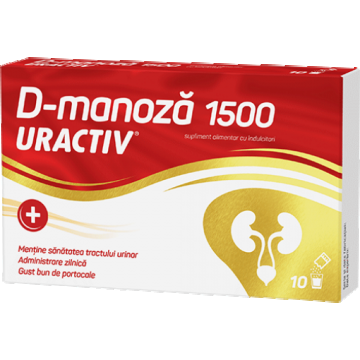 Uractiv D-manoza - 10 plicuri Terapia