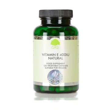 Vitamina E naturala 400UI, 120 capsule
