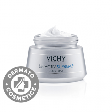 Crema de fata antirid pentru ten uscat Liftactiv Supreme, 50ml, Vichy