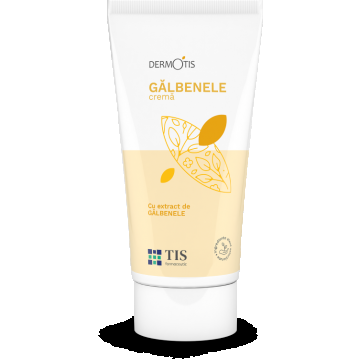 Dermotis crema cu galbenele, 50 ml, Tis Farmaceutic