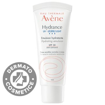 Emulsie hidratanta pentru ten normal-mixt SPF 30 Hydrance Legere UV, 40 ml, Avene