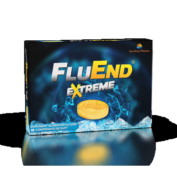 Fluend Extreme, 16 comprimate de supt, Sunwave