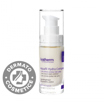 Gel-crema contur ochi Aquafil Hydra Complex, 15ml, Ivatherm