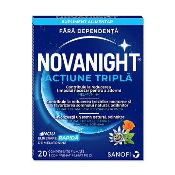 Novanight, 20 comprimate, Sanofi Novanight, 20 comprimate, Sanofi