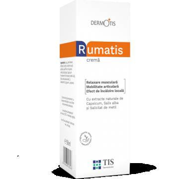 Rumatis crema cu efect revulsiv si antiinflamator, 60 ml, Tis Farmaceutic