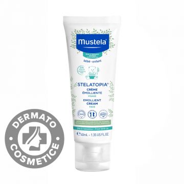 Crema emolienta de fata Stelatopia, 40ml, Mustela