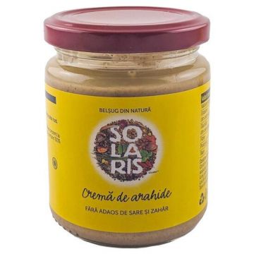 Crema de arahide, 250g, Solaris