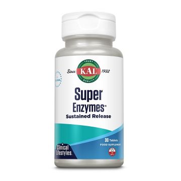 Lactase Enzymes Kal, 30 tablete, Secom
