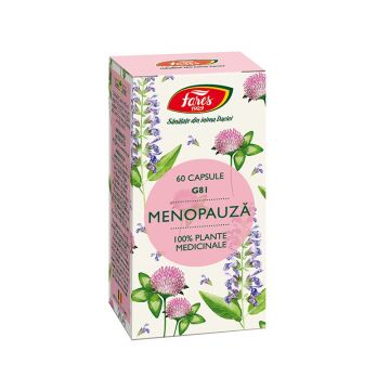 Menopauza G81, 60 capsule, Fares