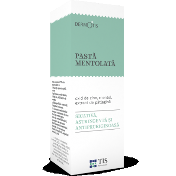 Pasta mentolata DermoTIS, 50ml, Tis Farmaceutic