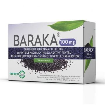 Baraka 100 mg, 24 capsule