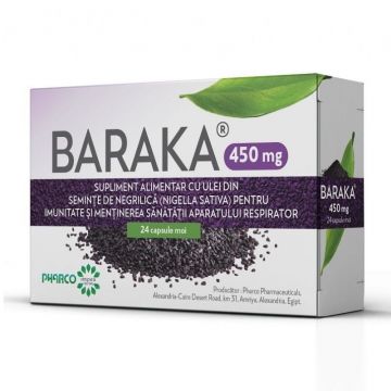 Baraka 450 mg, 24 capsule