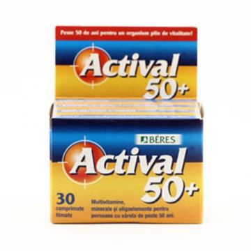 Beres Actival 50+, 30 tablete