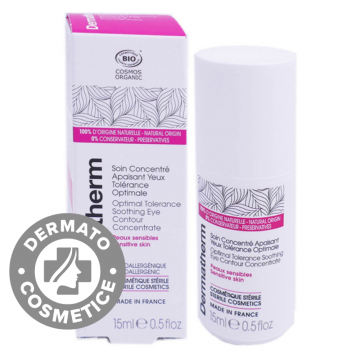 Concentrat organic calmant pentru conturul ochilor, 15ml, Dermatherm