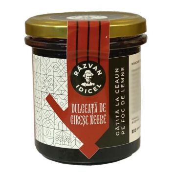 Dulceata de cirese negre, 380g, Razvan Idicel