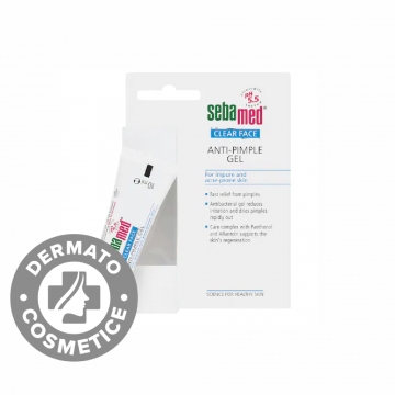 Gel antibacterian pentru tratamentul cosurilor Clear Face, 10ml, Sebamed